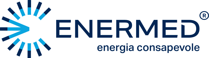 logo enermed - energia consapevole - colore vett